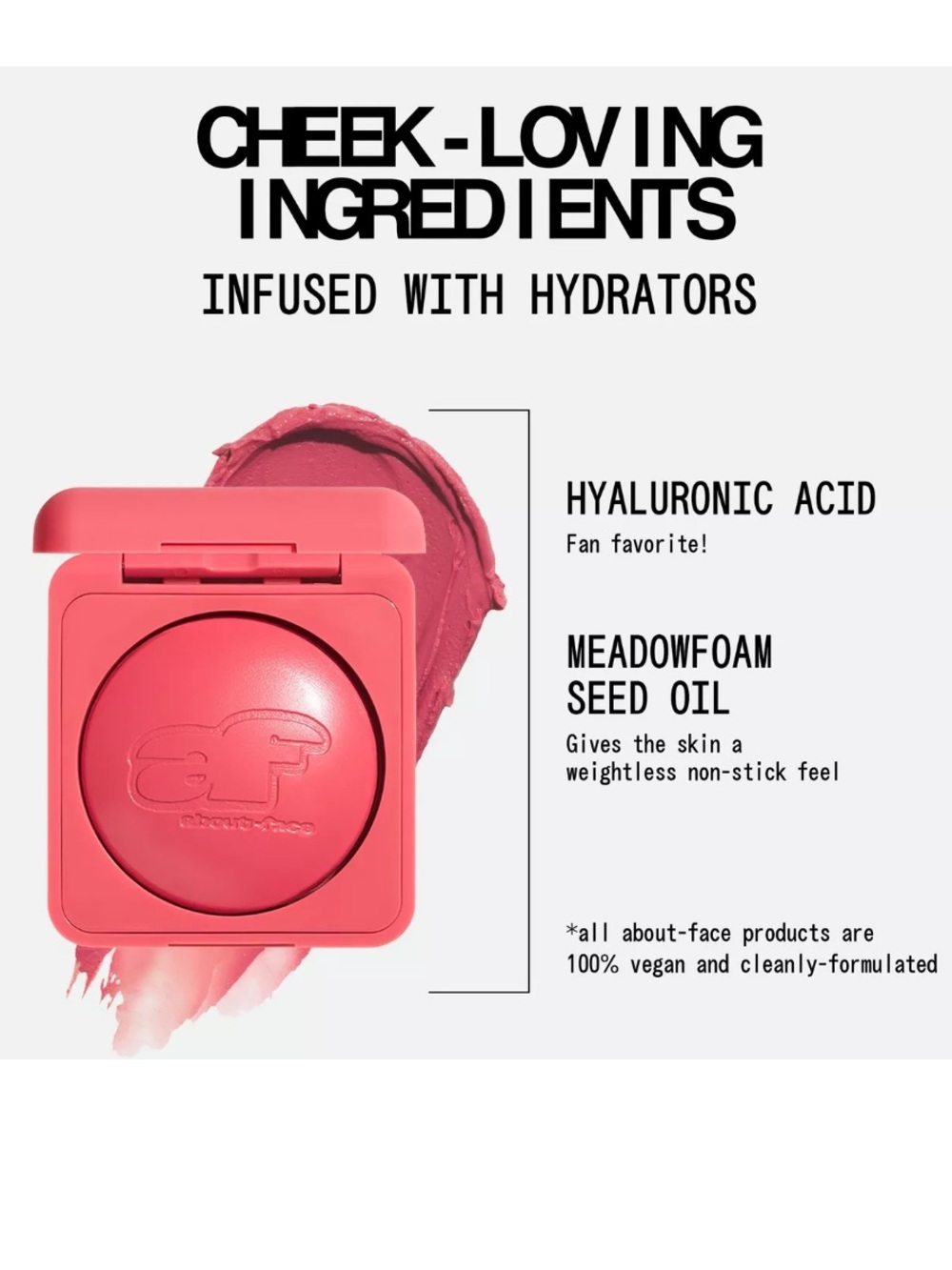 About-Face Cheek Freak Blush Balm (champagne room) - Picture 3 of 3
